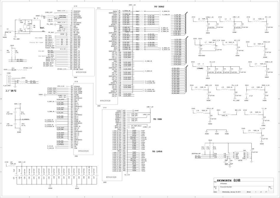 创维32E60HR液晶电视（8R65机芯）电路原理图.pdf_第1页