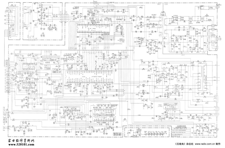 创维29TX9000彩电（5Y30机芯）电路原理图.pdf_第1页