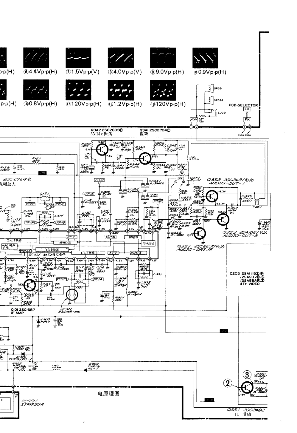 三菱CT-1823HD彩电电路原理图_三菱  CT-1823HD(02).pdf_第1页