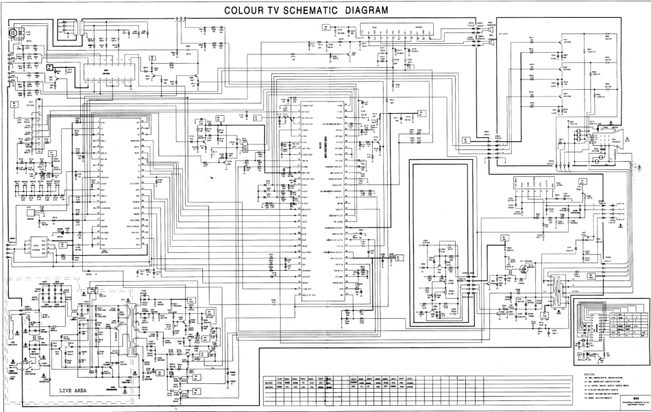 三菱(M61260(61264),LA7840,TR)彩电图纸_(M61260(61264),LA7840,TR).pdf_第1页