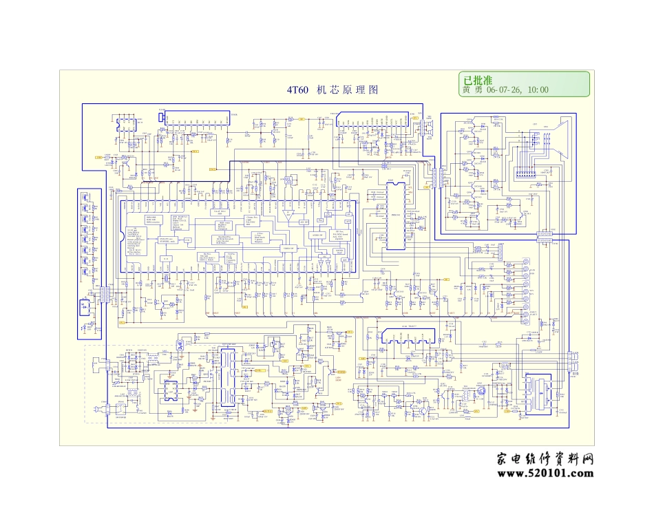 创维29T99AA彩电（4T60机芯）电路原理图.pdf_第1页