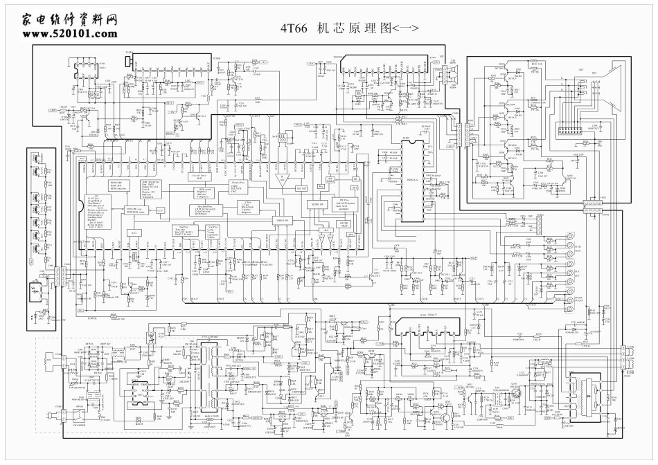 创维29T99HN彩电（4T66机芯）电路原理图.pdf_第1页