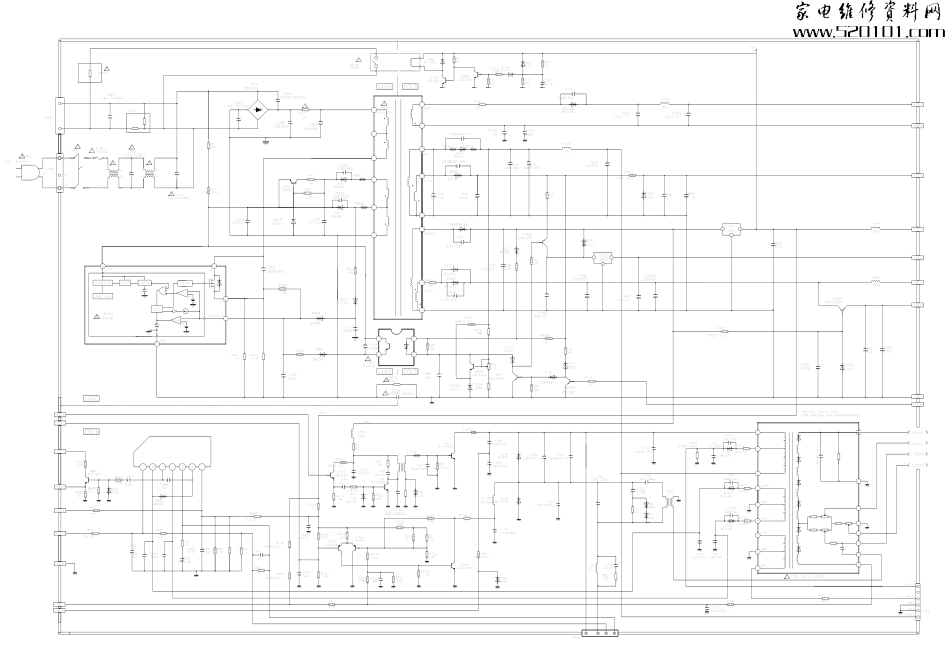创维29T81HT彩电（6D91机芯）电路原理图_创维29T81HT（6D91机芯）电视机图纸.pdf_第2页