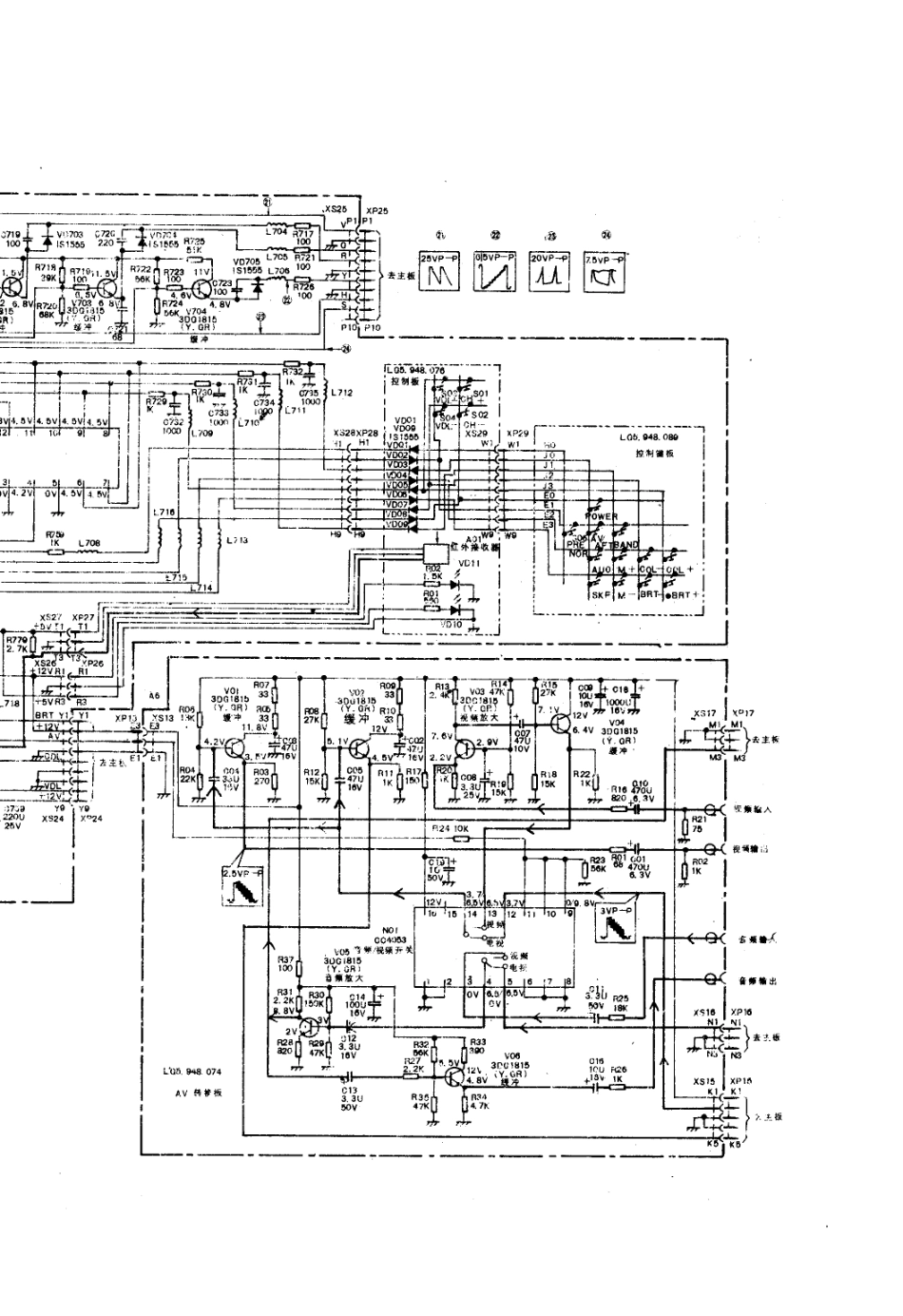 如意SGC-4703C彩电电路原理图_如意  SGC－5303C(04).pdf_第1页