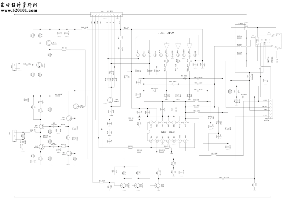 创维29T65HT彩电（6D95机芯）电路原理图.pdf_第2页