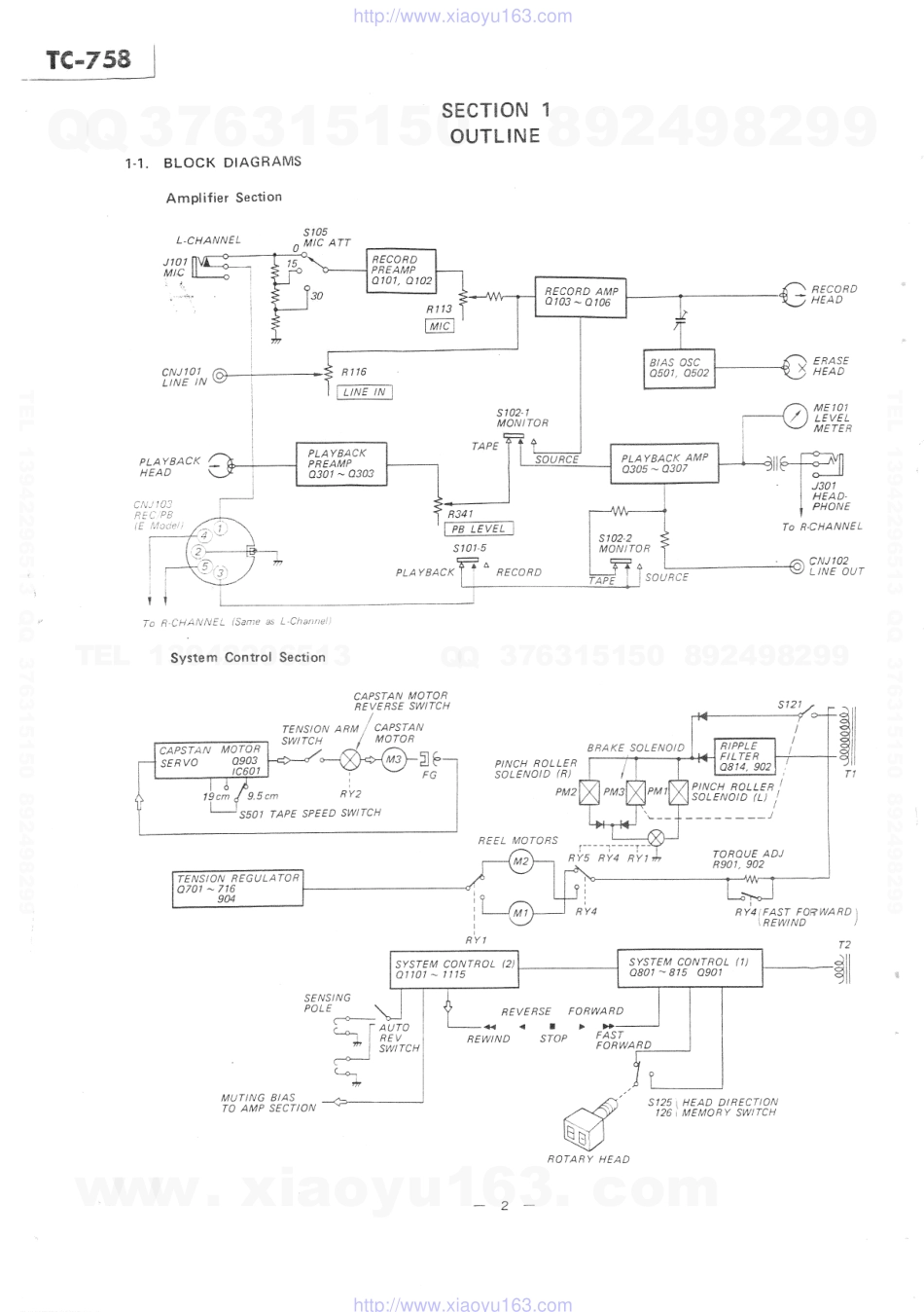 索尼SONY TC-758电路图.pdf_第2页