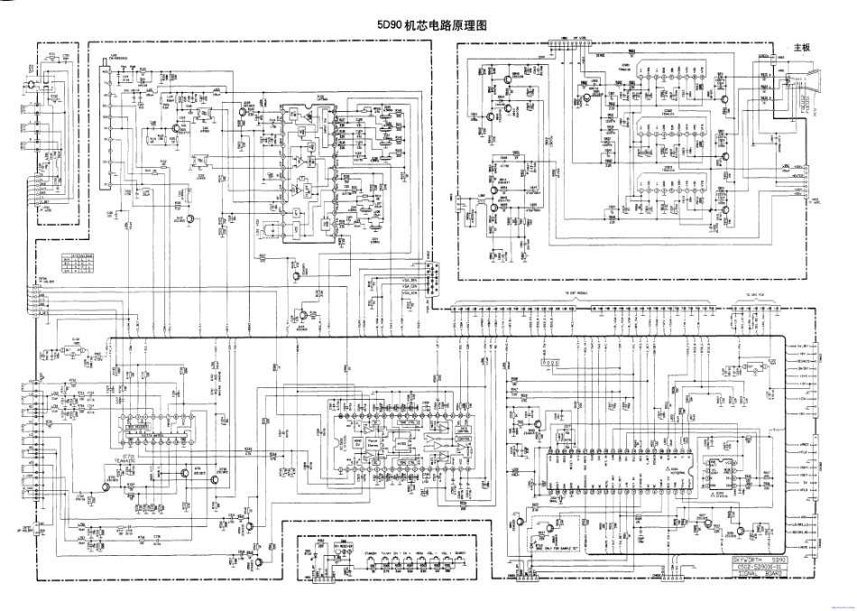 创维29T62D1彩电（5D90机芯）电路原理图.pdf_第3页