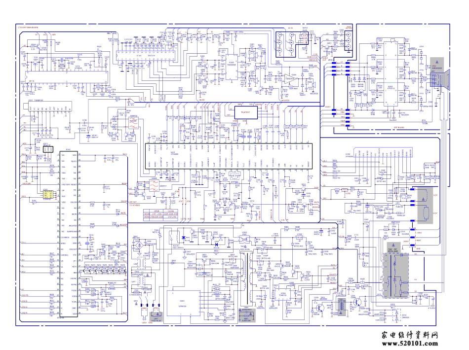 创维29SH8800彩电（5S10机芯）电路原理图.pdf_第1页