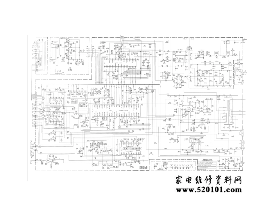 创维29SF900彩电（5Y21机芯）电路原理图.pdf_第1页