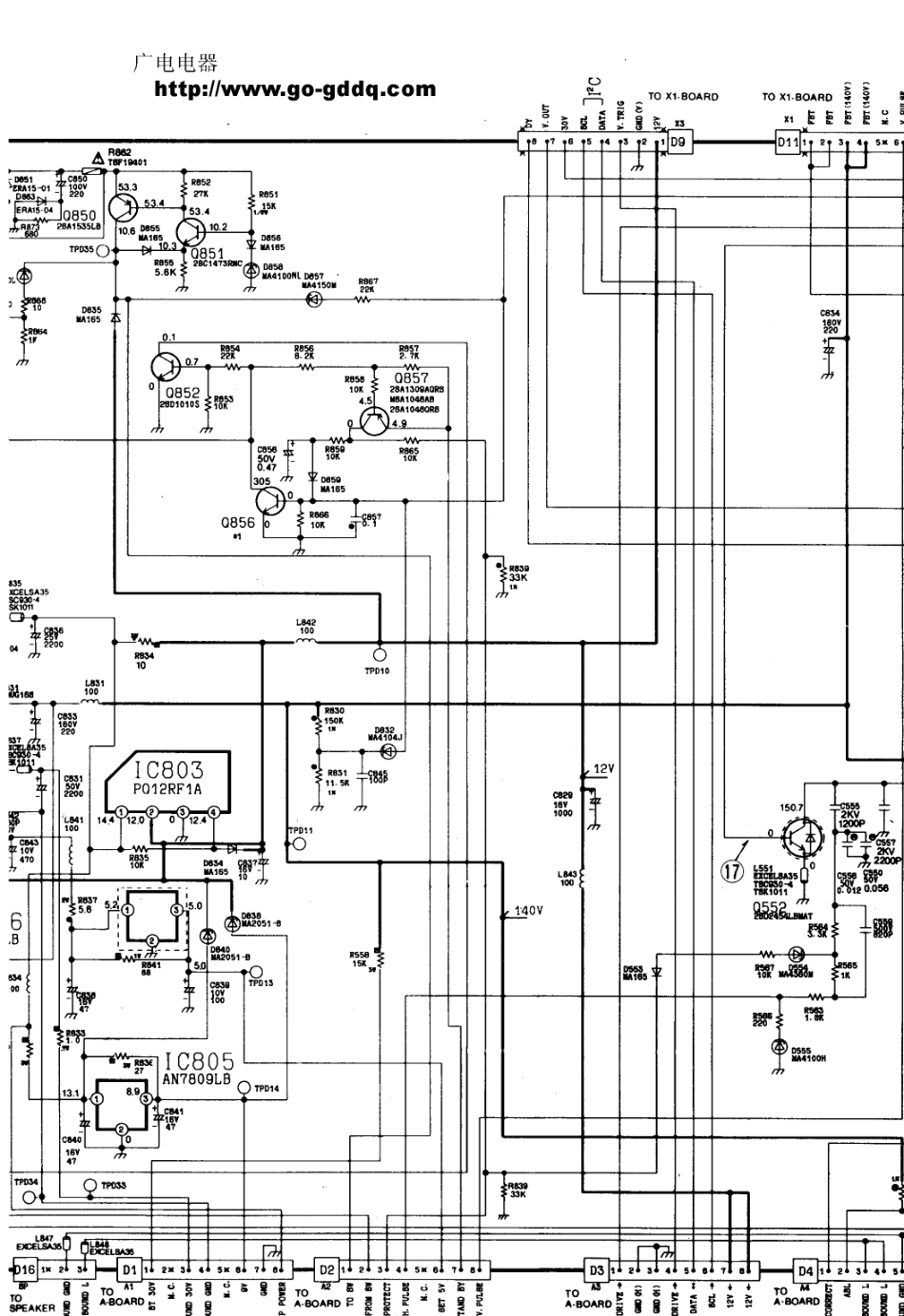 松下TC-29GF15R彩电图纸_松下  TC-29GF15R（M17机芯）(12).pdf_第1页