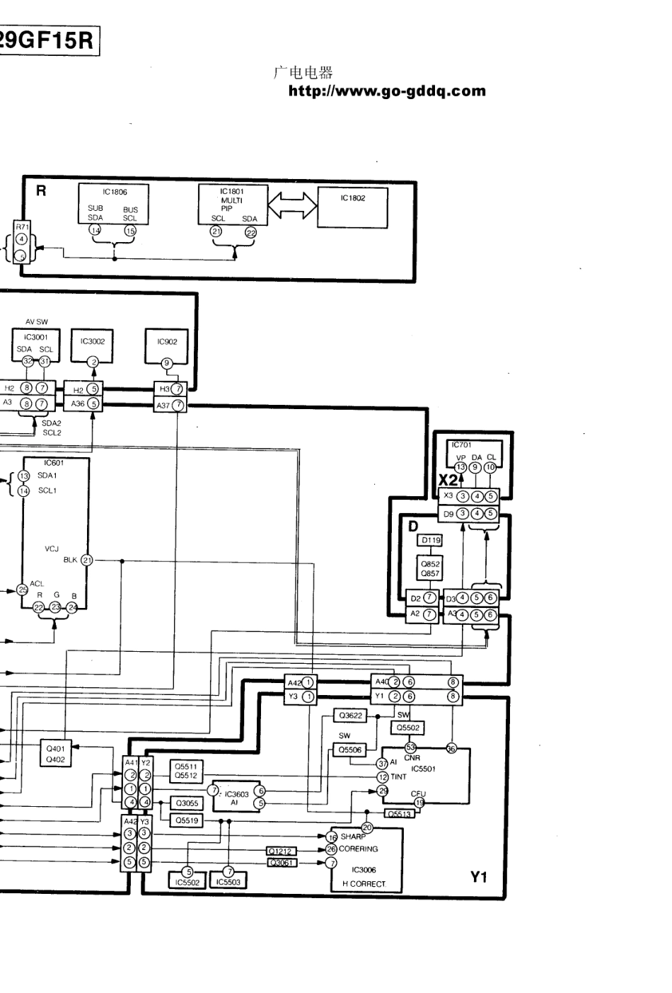 松下TC-29GF15R彩电图纸_松下  TC-29GF15R（M17机芯）(08).pdf_第1页