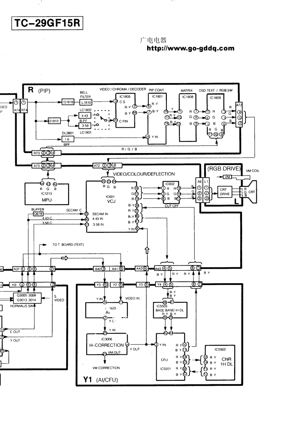 松下TC-29GF15R彩电图纸_松下  TC-29GF15R（M17机芯）(04).pdf_第1页