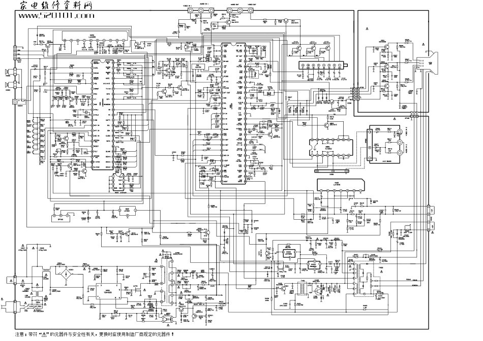 康佳彩电LA76810芯片线路原理图_康佳使用LA76810芯片.pdf_第1页