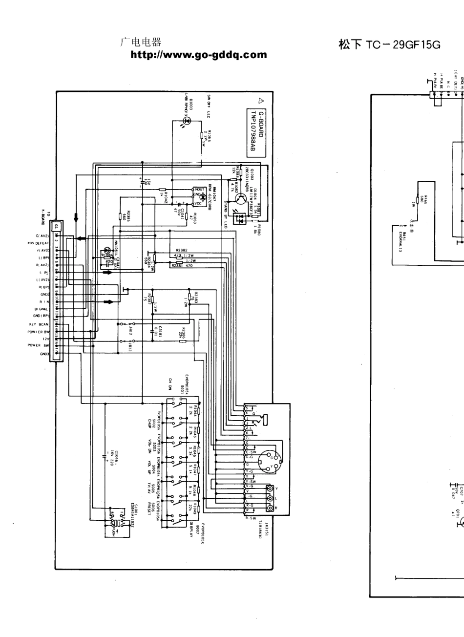 松下TC-29GF15G彩电图纸_松下  TC-29GF15G(29).pdf_第1页