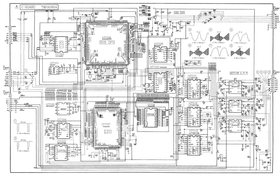 松下TC-51GF85G图纸_TC-51GF85G,H-C.pdf_第1页