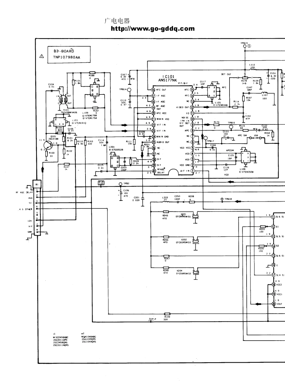 松下TC-29GF15G彩电图纸_松下  TC-29GF15G(25).pdf_第1页