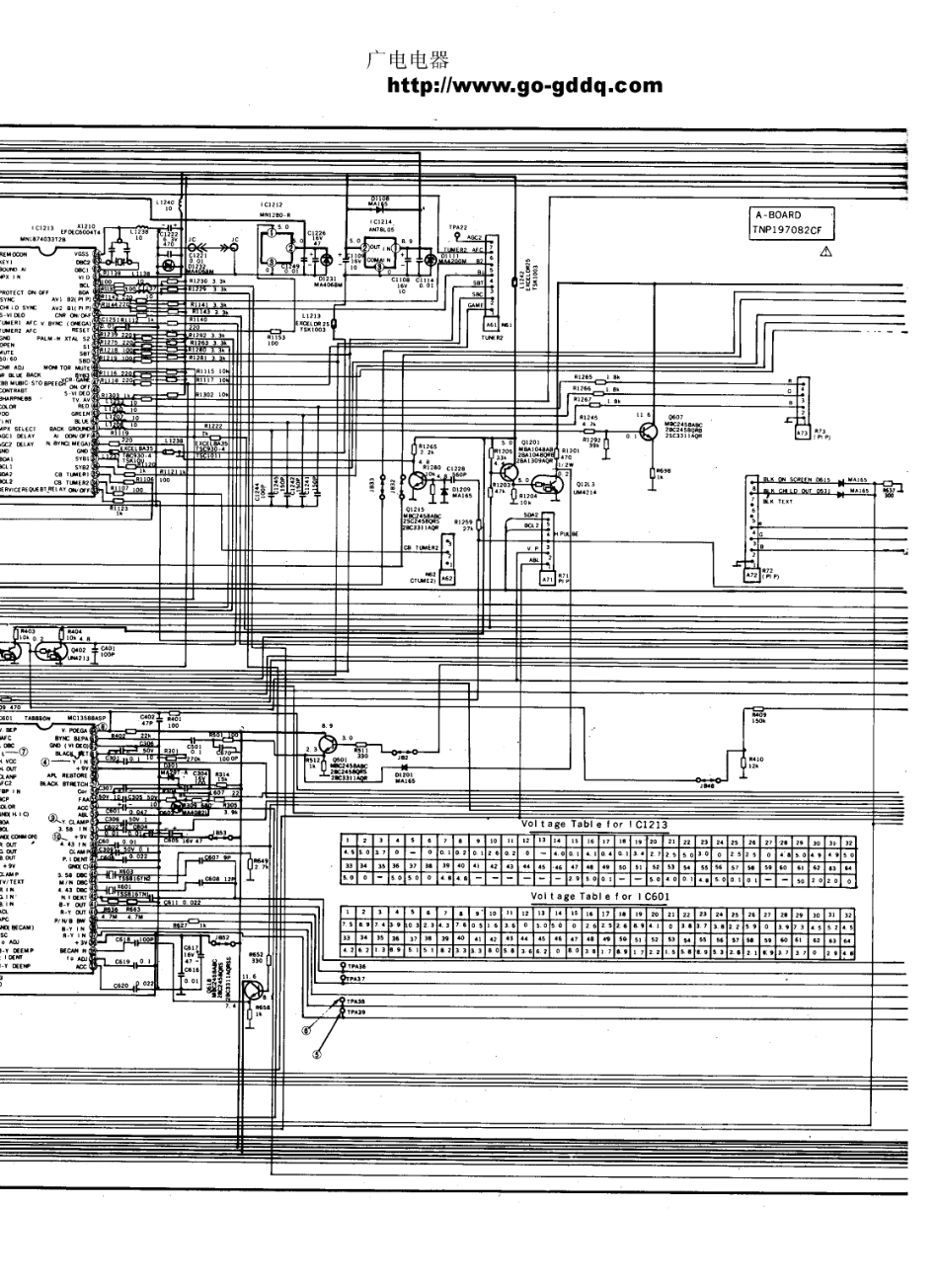 松下TC-29GF15G彩电图纸_松下  TC-29GF15G(06).pdf_第1页