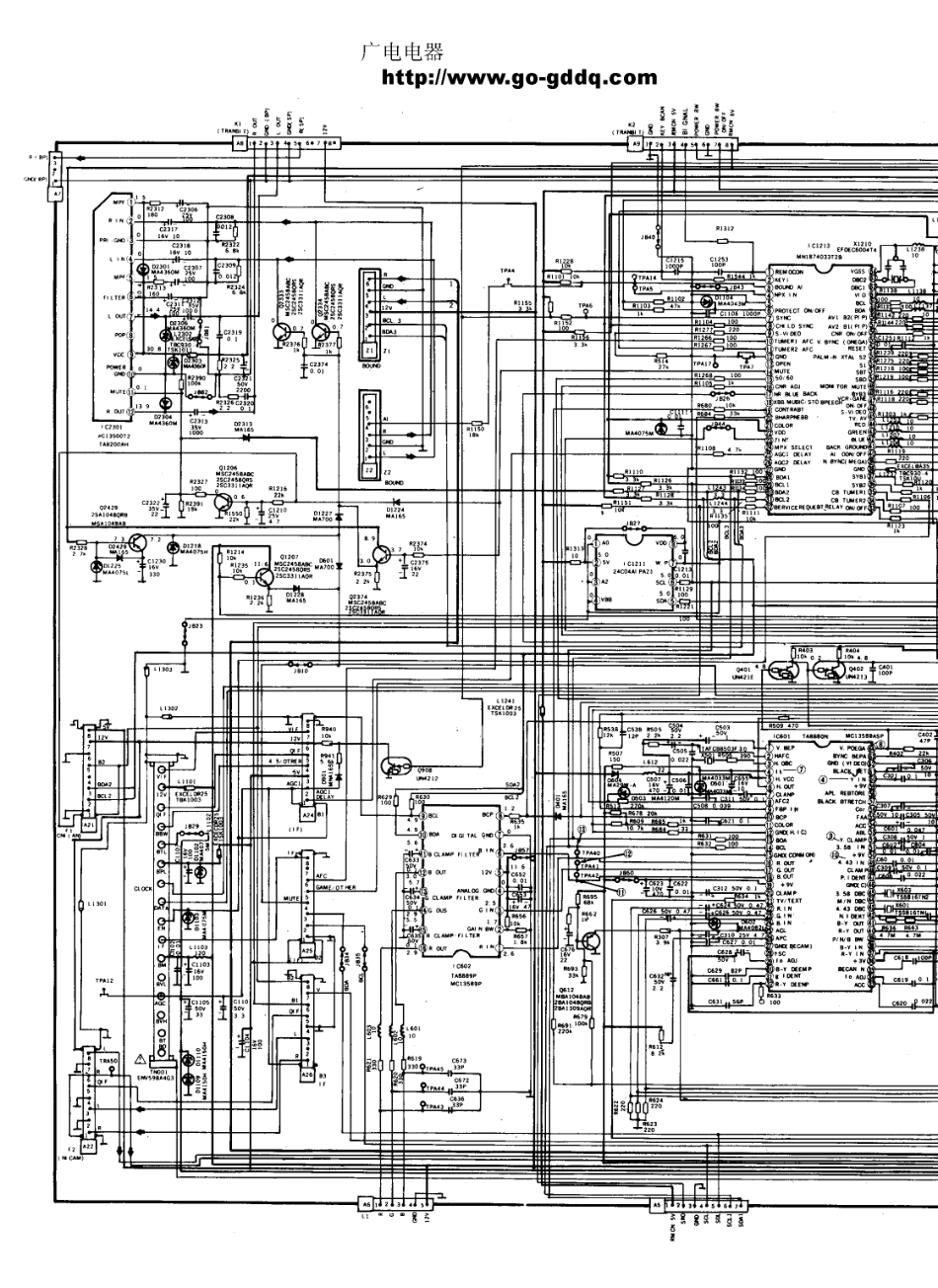 松下TC-29GF15G彩电图纸_松下  TC-29GF15G(05).pdf_第1页