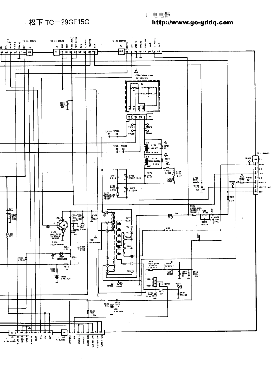 松下TC-29GF15G彩电图纸_松下  TC-29GF15G(04).pdf_第1页