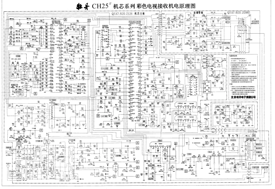 牡丹25寸彩电电路原理图.pdf_第1页