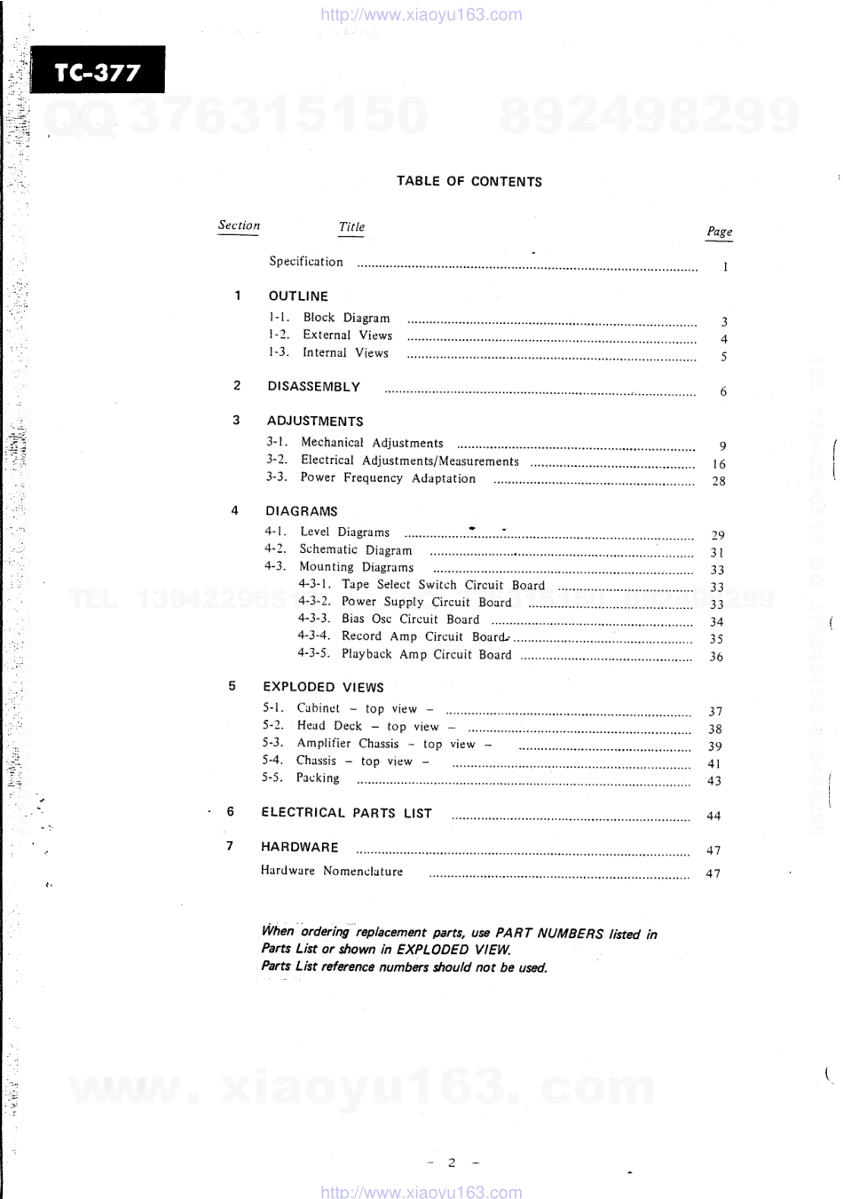 索尼SONY TC-377电路图.pdf_第2页