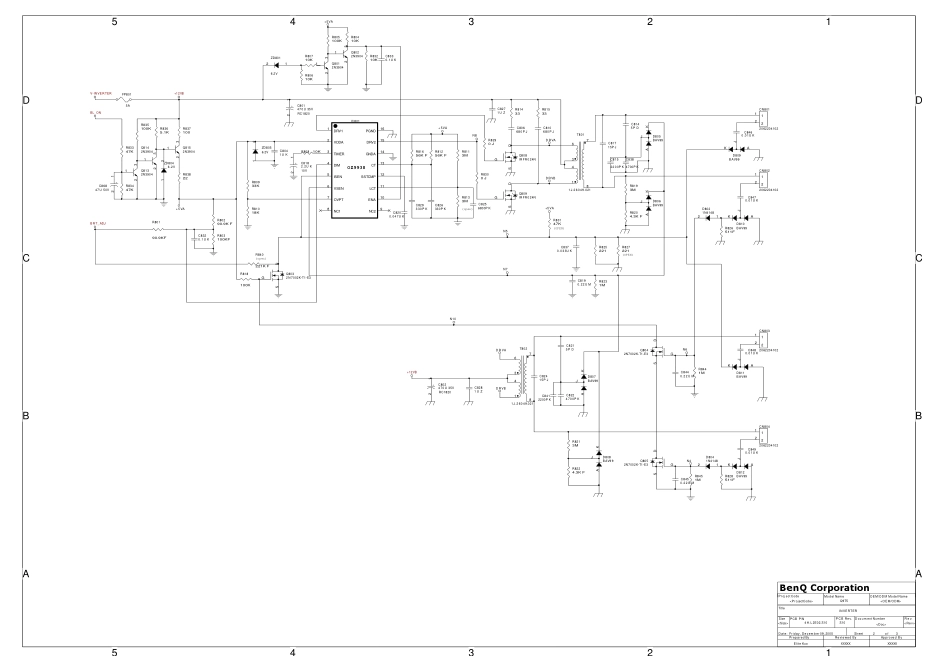 明基FP92W液晶显示器电路原理图_明基FP92W.pdf_第2页