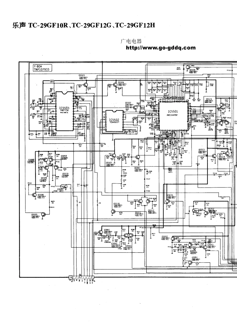 松下TC-29GF12H彩电图纸_松下  TC-29GF10R、TC-29GF12G、TC-29GF12H(01).pdf_第1页