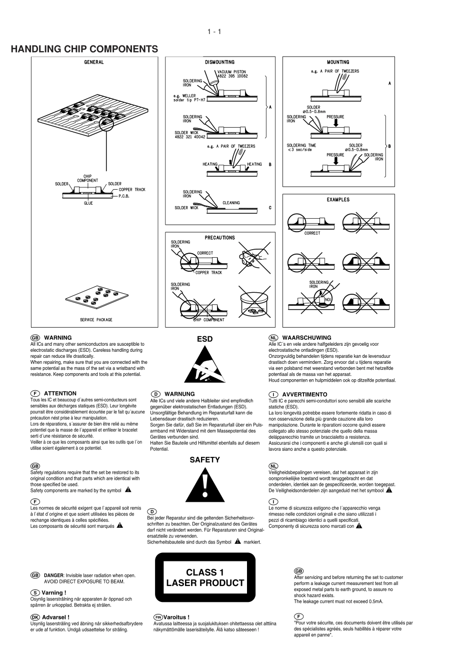 飞利浦MCD705迷你组合音响（DVD Micro System）维修手册.pdf_第2页