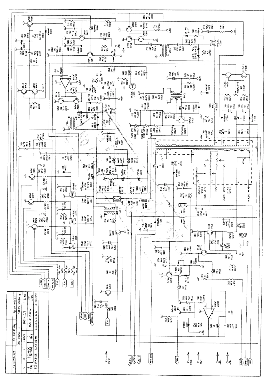 BEUI 7176IS显示器电路原理图_BEUI-7176IS.pdf_第1页