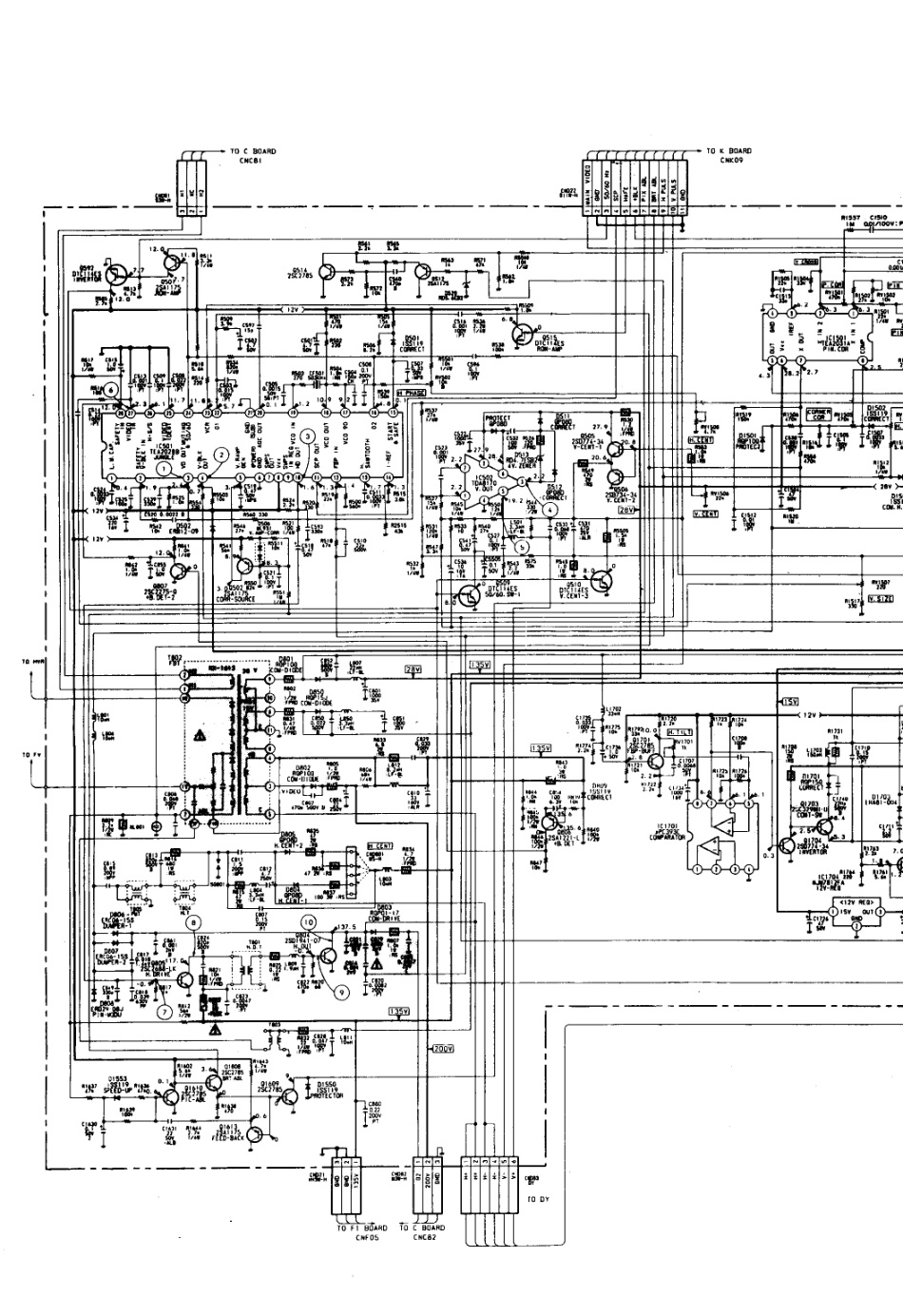 索尼RM-679MT彩电原理图_索尼  KV-3400、RM-679MT、SS-XT291(11).pdf_第1页