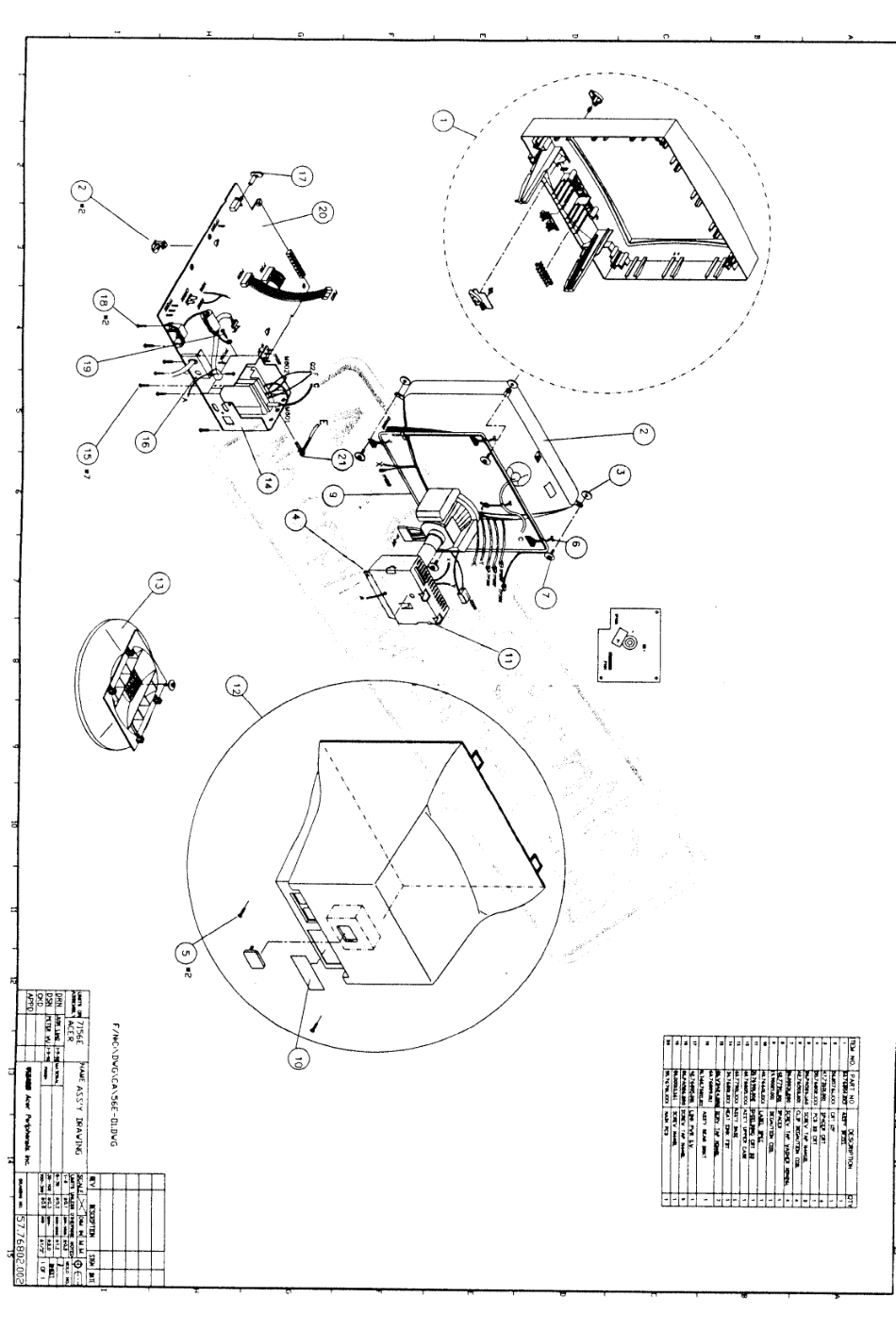 BEUI 7156S显示器电路原理图_BEUI-7156S.pdf_第2页