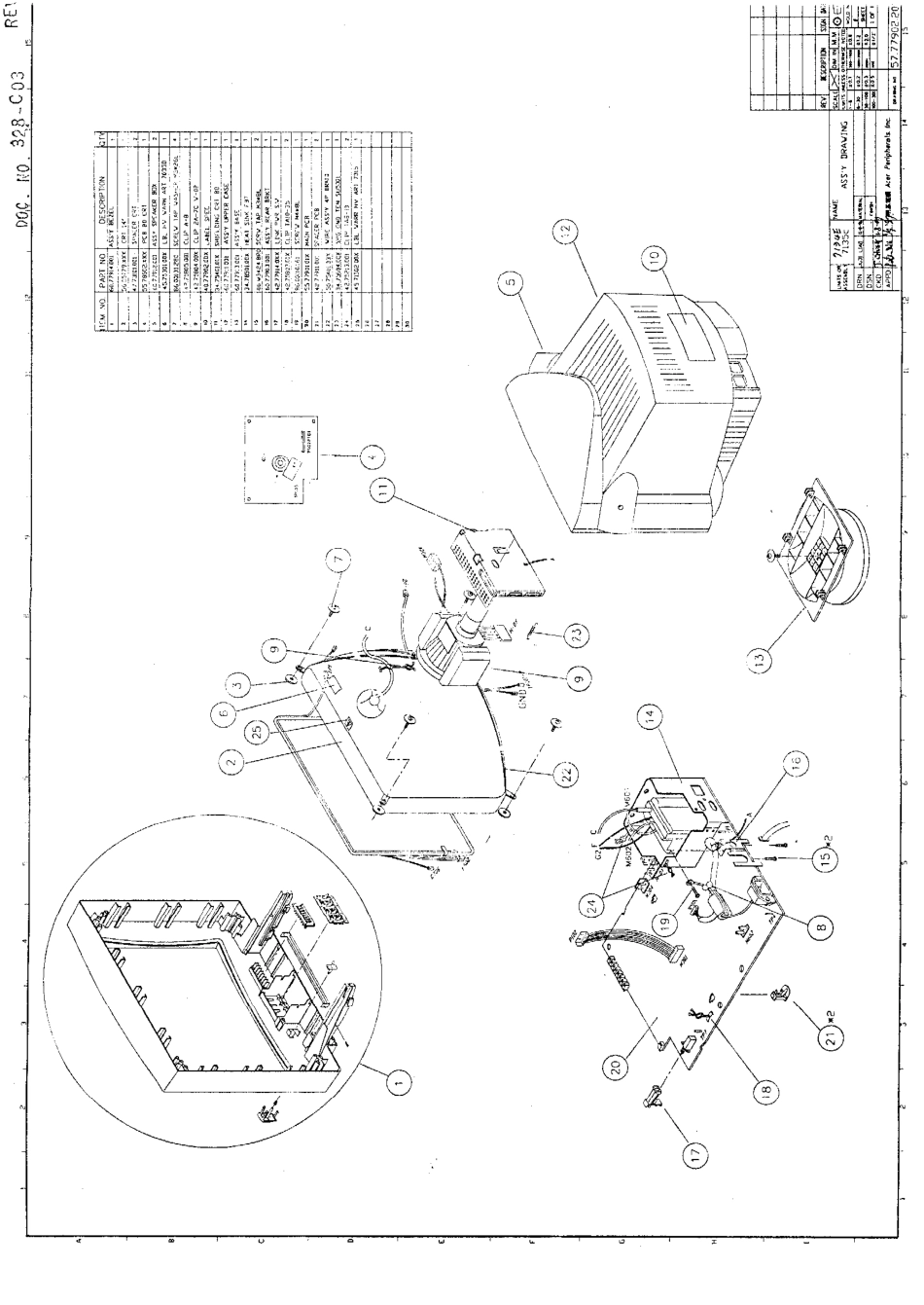 BEUI 7135C显示器电路原理图_BEUI-7135C.pdf_第1页