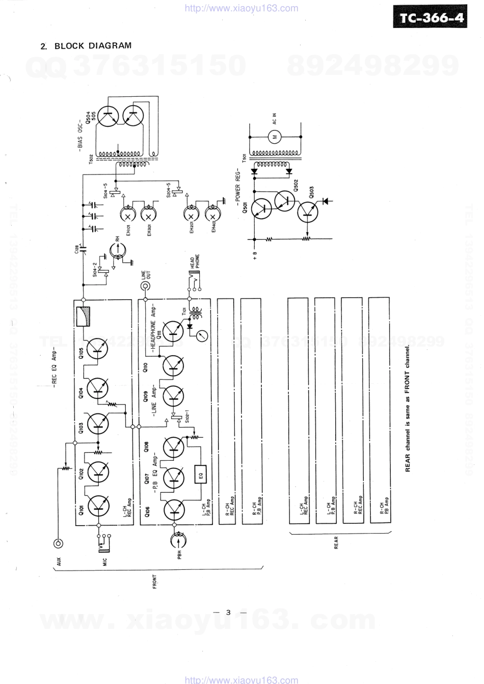 索尼SONY TC-366-4电路图.pdf_第3页