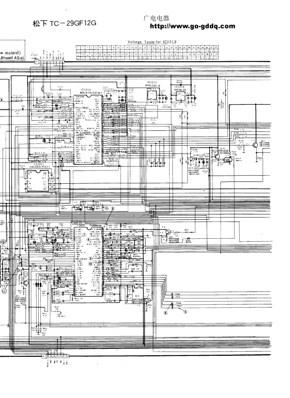 松下TC-29GF12G彩电图纸_松下  TC-29GF12G(06).pdf_第1页