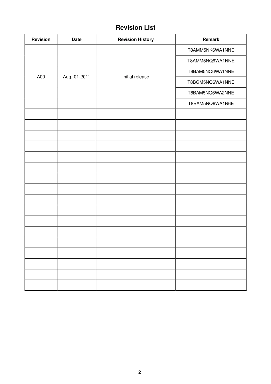 AOC冠捷N936Sw液晶显示器维修手册_冠捷N936Sw.pdf_第2页