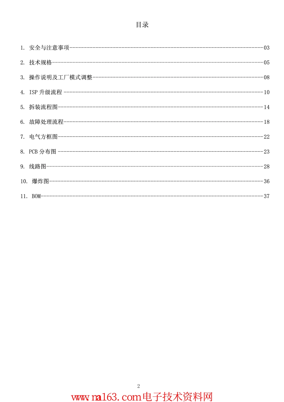 AOC 199P+液晶显示器维修手册.pdf_第2页