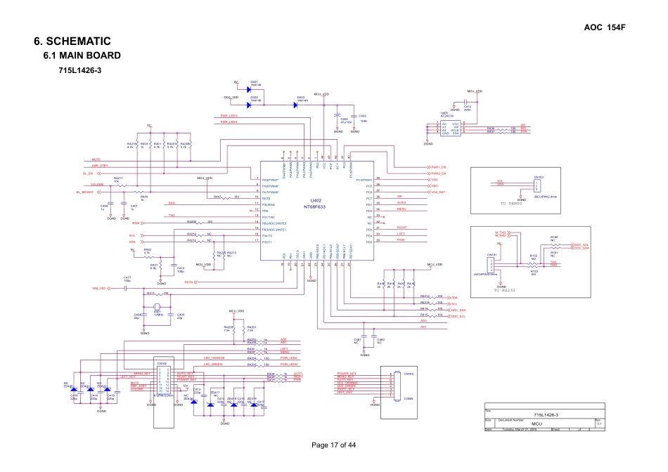 AOC 154F-T562KCNHDXA2N显示器原理图_154F_T562KCNHDXA2N.pdf_第1页