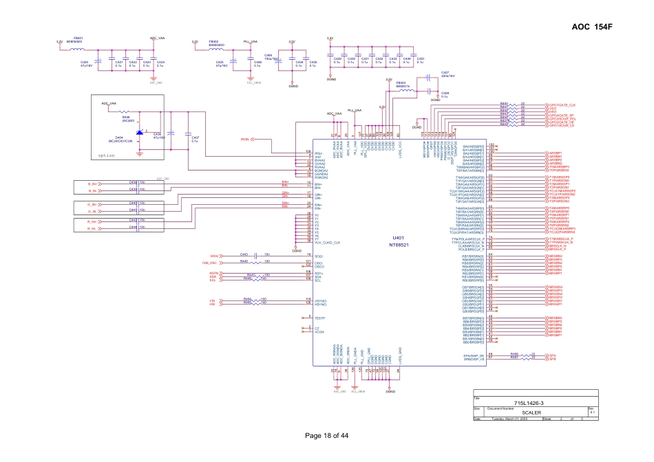 AOC 154F-T562KCNHDXA2N显示器原理图_154F_T562KCNHDXA2N.pdf_第2页