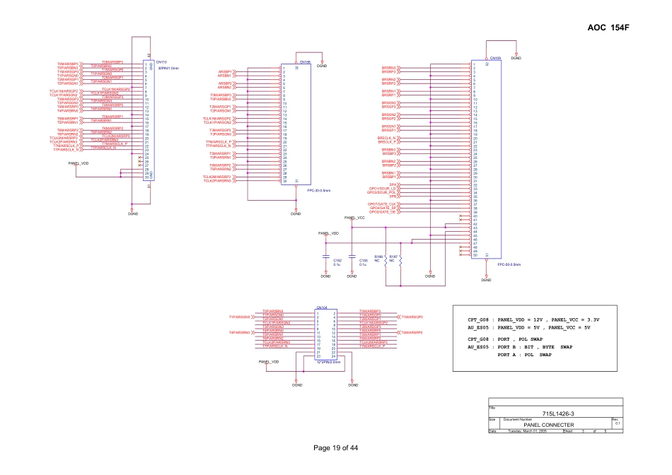 AOC 154F-T562KCNHDXA2N显示器原理图_154F_T562KCNHDXA2N.pdf_第3页