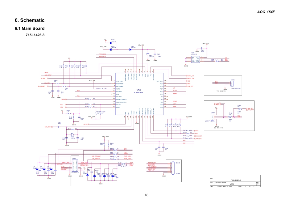 AOC 154F-T560KGNHDAAON显示器原理图_154F_T560KGNHDAAON.pdf_第1页