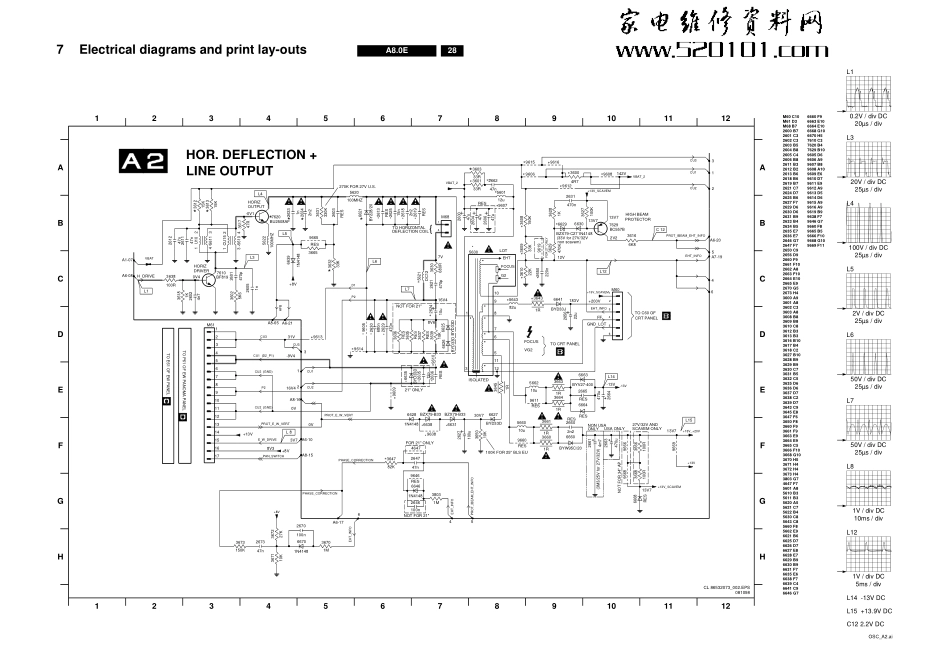 飞利浦A8.0E机芯电路原理图_A8.0E.pdf_第2页