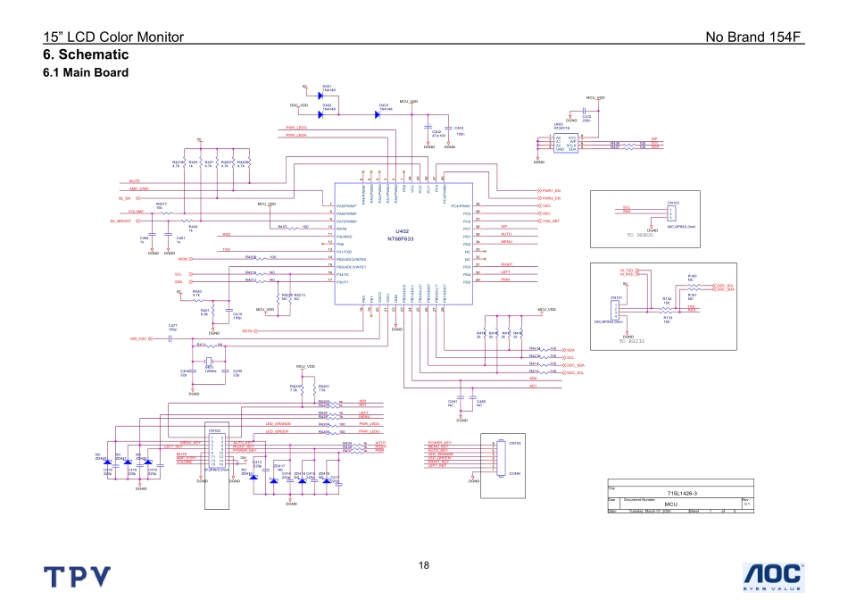 AOC 154F NT68521A-EFG显示器原理图_aoc_154F_NT68521A-EFG.pdf_第1页