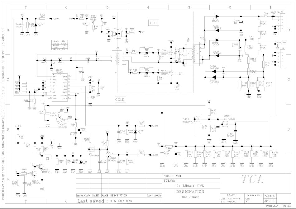 TCL液晶电视LM9211-PWD1XG电源板电路图.pdf_第3页