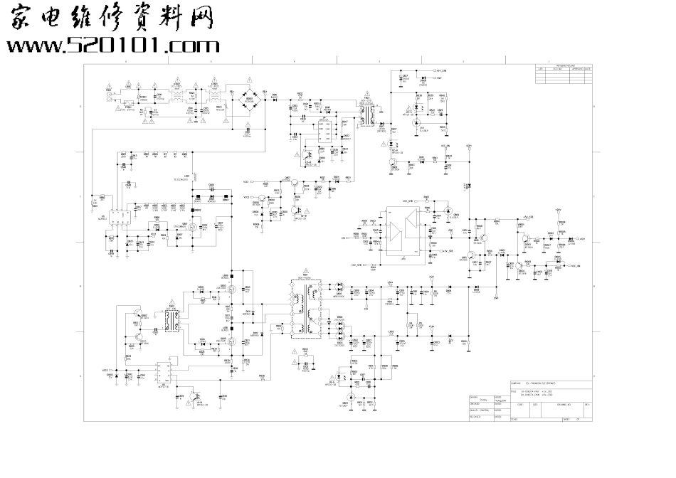 TCL液晶电视L26M61图纸_电源板.pdf_第1页