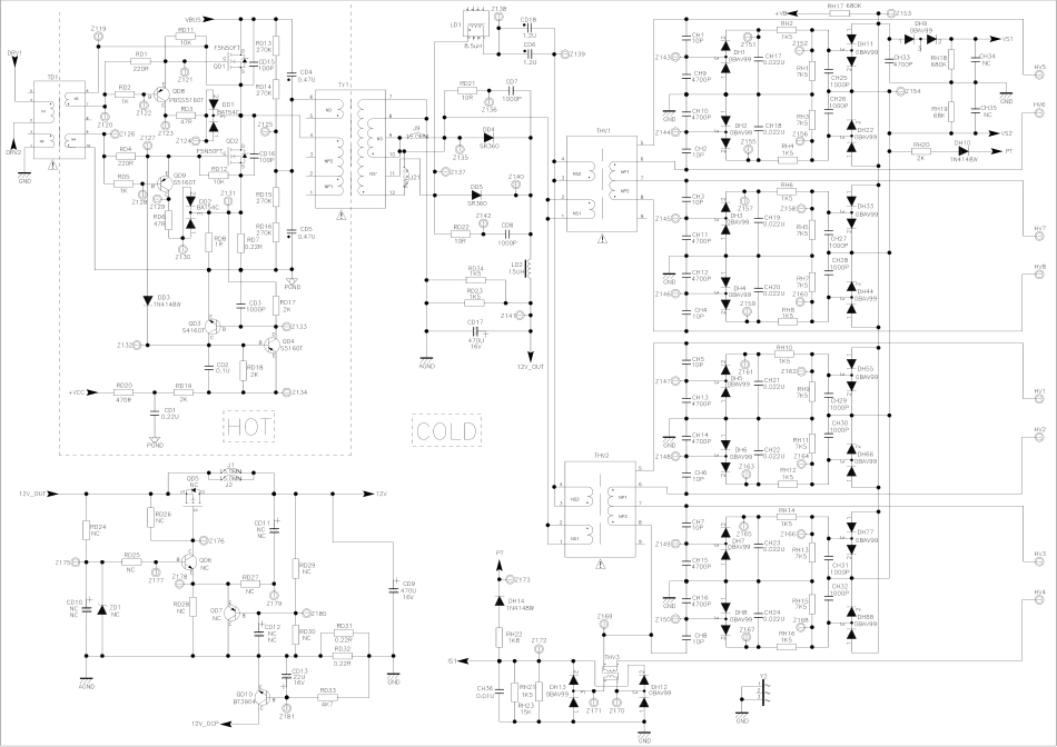 TCL液晶电视40-LPL26S-PWH1XG电源板电路原理图.pdf_第3页