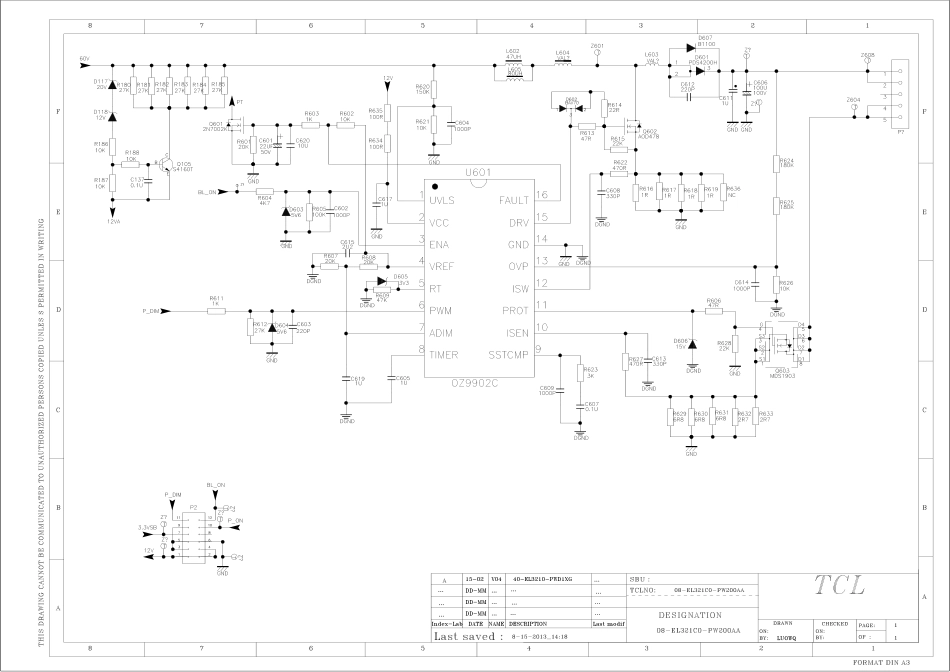 TCL液晶电视40-EL3210-PWD1XG电源板电路原理图.pdf_第2页