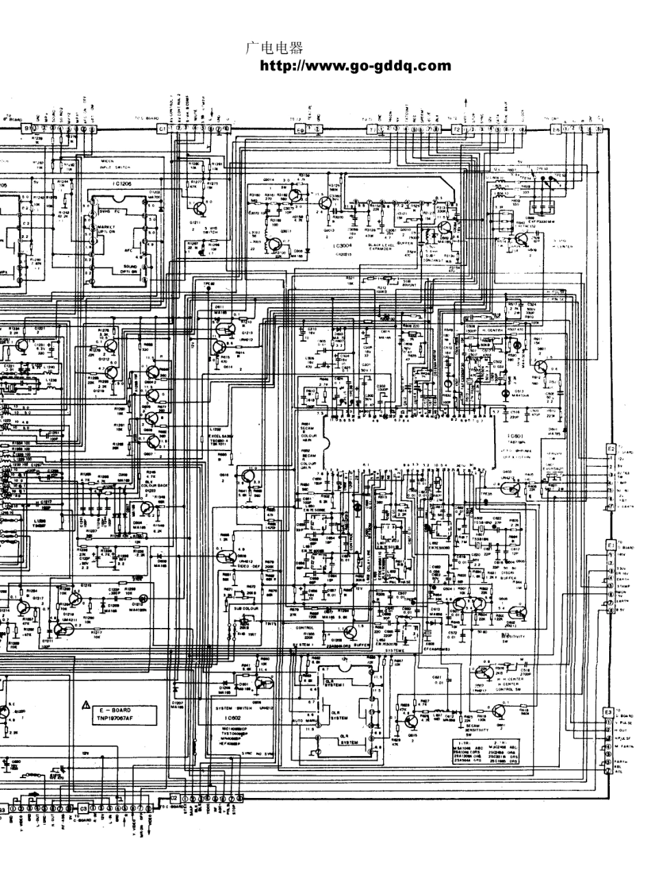 松下TC-26V2彩电图纸_松下  TC-26V2、TC-29V2H(04).pdf_第1页