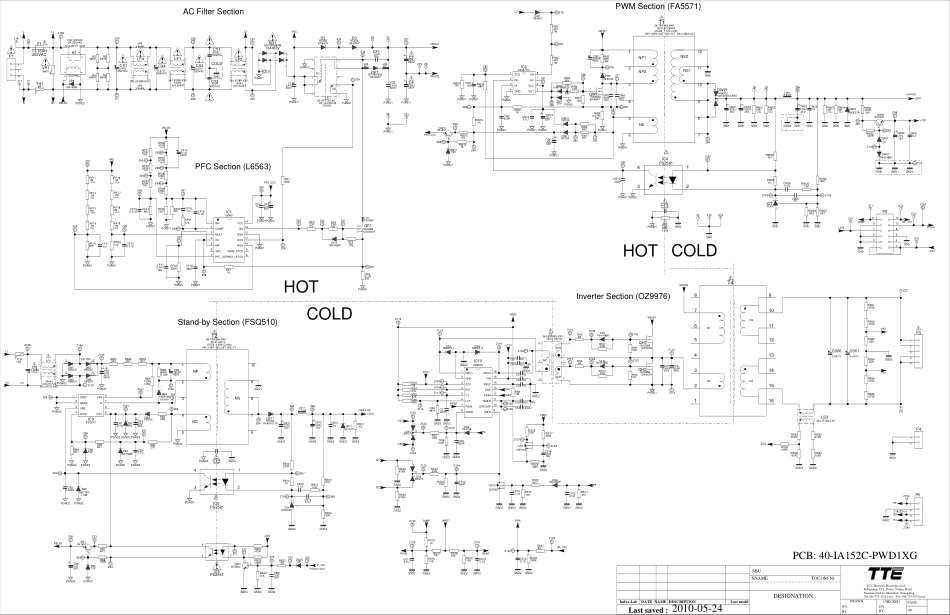 TCL液晶40-IA152C-PWD1XG电源板电路图.pdf_第1页