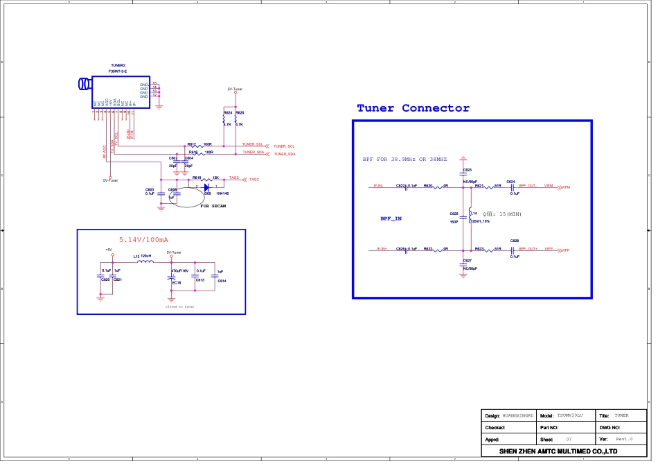 TCL液晶 兆驰TSUMV39LU FOR MTC V1数字板原理图_TSUMV39LU FOR MTC V1.pdf_第2页