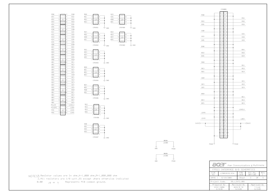 ACER FP553液晶显示器图纸_FP553.pdf_第3页